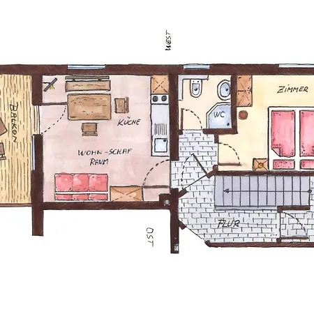 Familie Pfefferkorn Appartement *