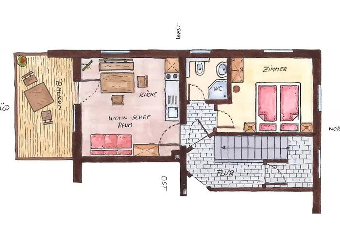 Familie Pfefferkorn Διαμέρισμα *